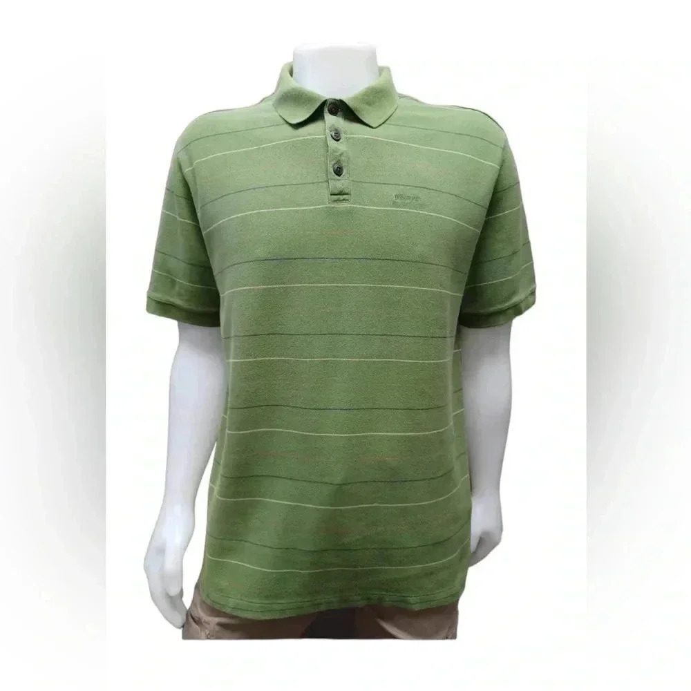 Patagonia Green Short Sleeve Polo Shirt Size Large